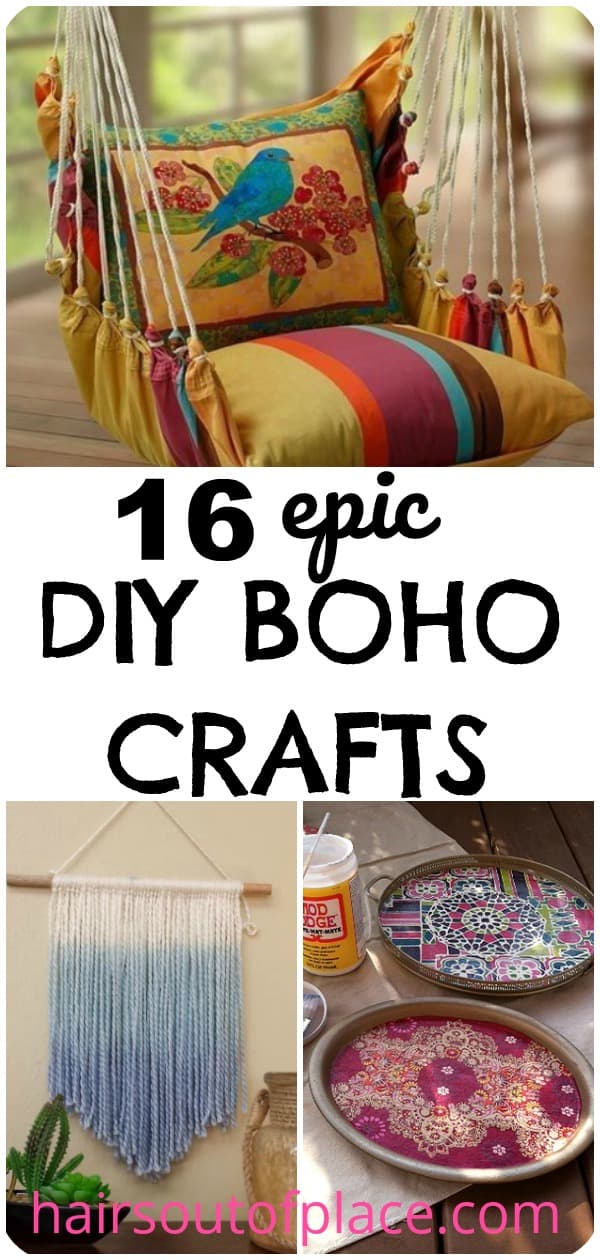 16 Diy Easy Boho Crafts For Your Boho Chic Room Hairs Out