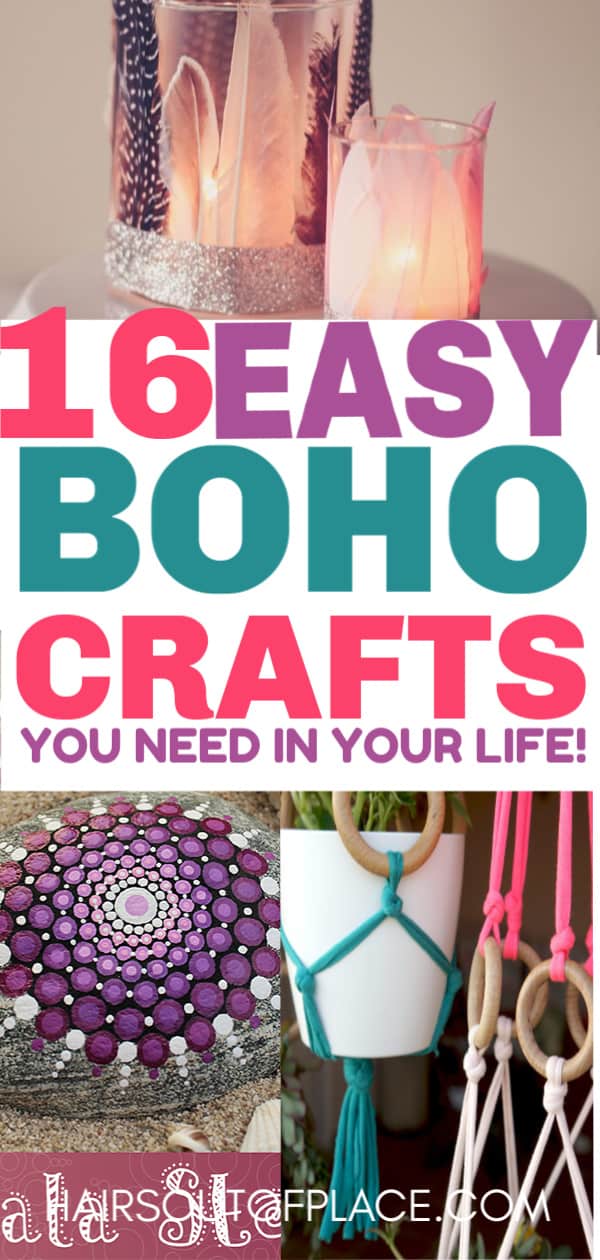 16 DIY Easy Boho Crafts for Your Boho Chic Room - doityourself