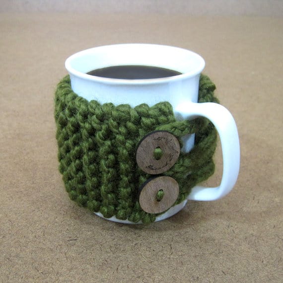 chunky-knit-coffee-cozy