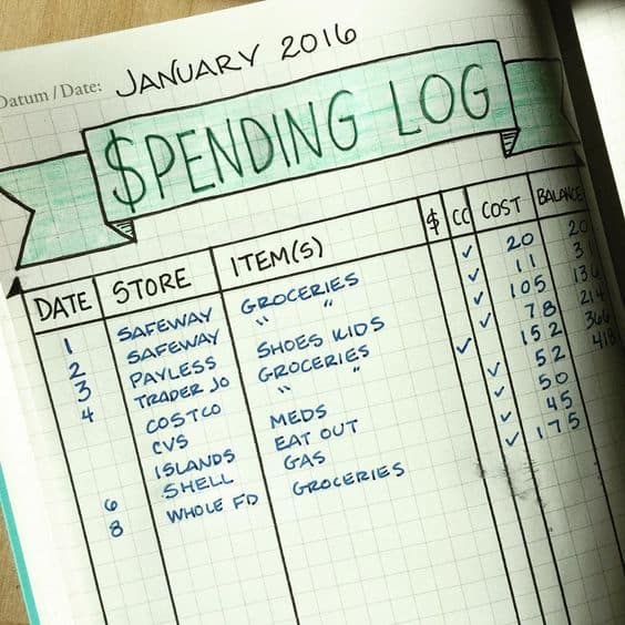 Bullet Journal Financial Planning ~ 12 Ideas to Save Money & Payoff Debt