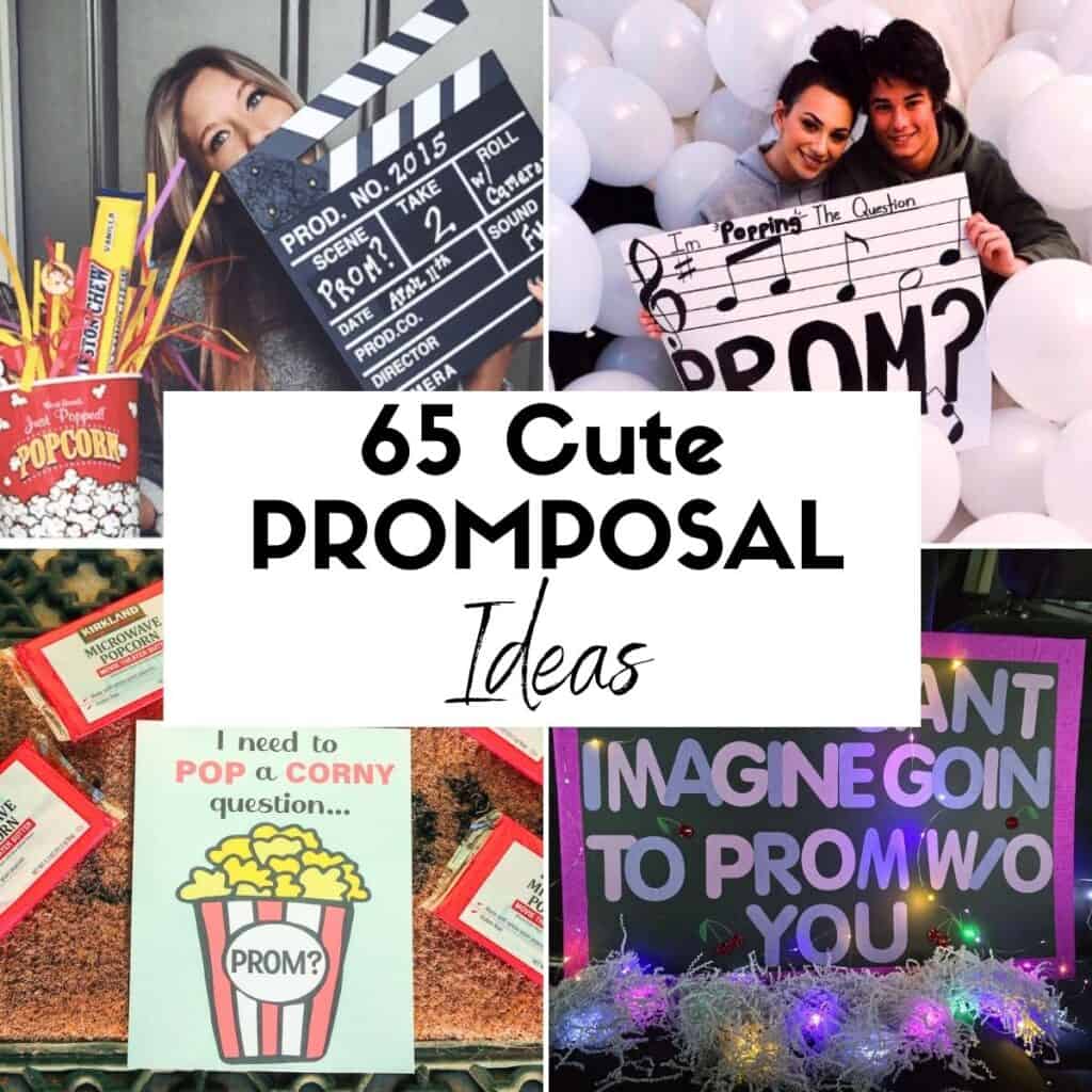 Fancy Promposal 65 Cute Promposal Ideas (For Him & Her!) - Hairs Out of Place