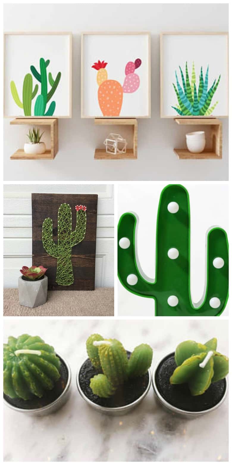 19 Must Have Cactus Home Decor Ideas You'll be Stuck on