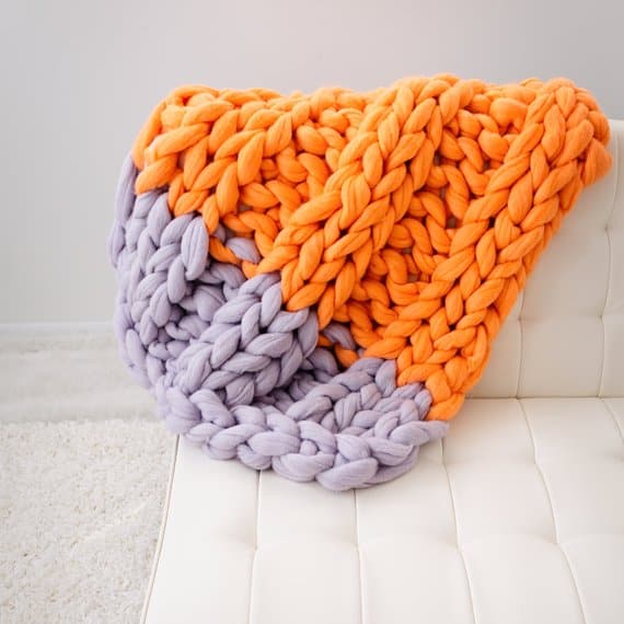 The 10 BEST Giant Knit Blankets That'll Make You Beyond Cozy