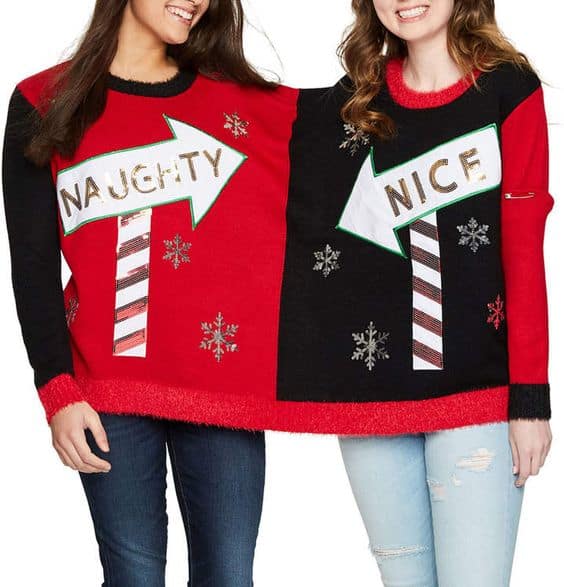 victoria secret ugly christmas sweater