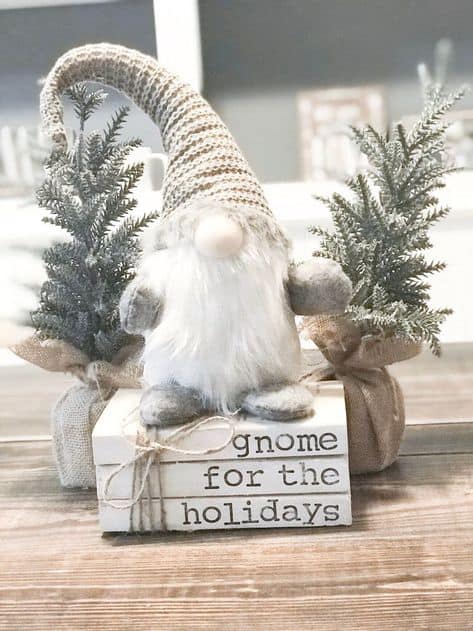decorating for white christmas knome for the holidays