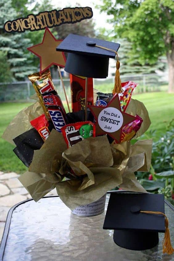 15 Graduation Gift Basket Ideas Hairs Out of Place