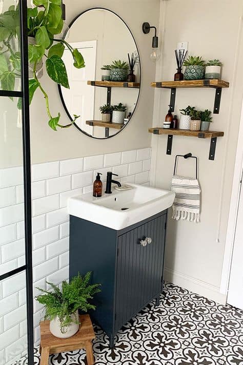 apartment bathroom decor ideas cute cute aesthetic feel with plants