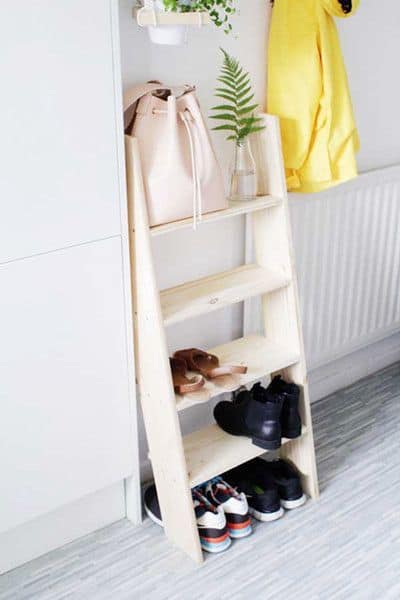 entryway decorating ideas shoe rack