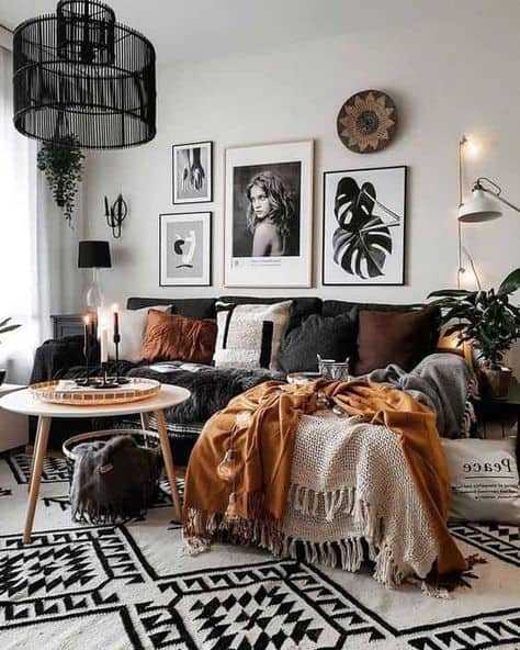 apartment decorating budget boho vibes