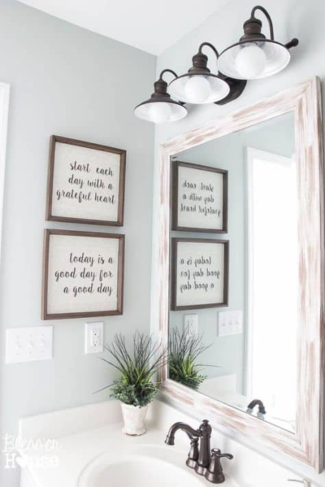 bathroom ideas cheap decor cute signs