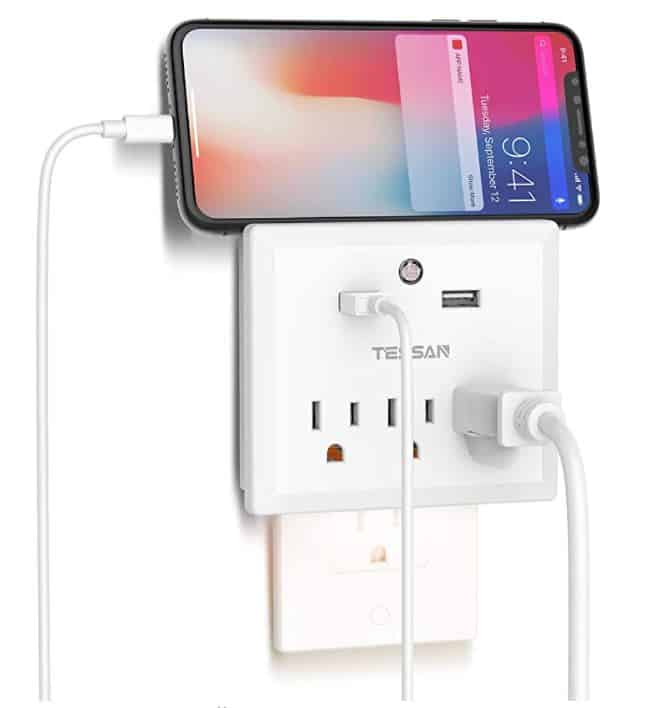 college must have ideas multi outlet charger