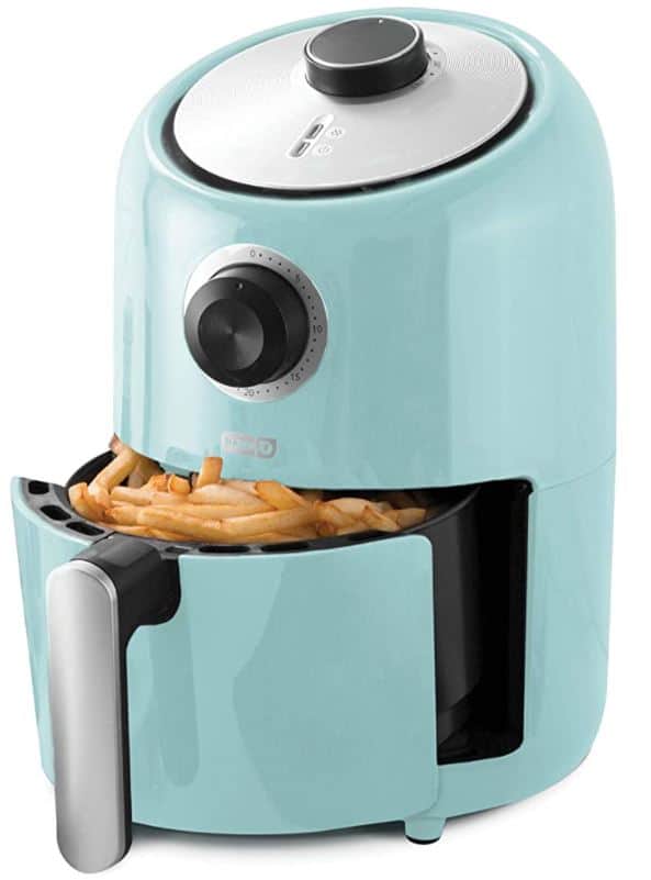 college must haves cute blue air fryer for cooking
