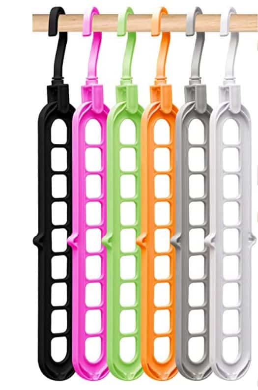 dorm room college must have colored closet organizers