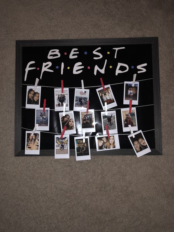 best homemade christmas gift ideas best friends photo frame