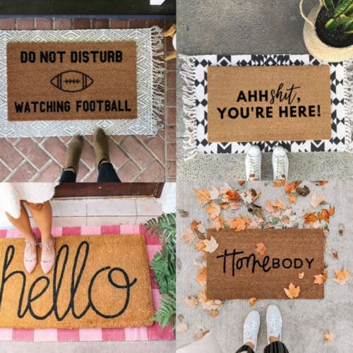 15 Layered Doormat Ideas Hairs Out of Place