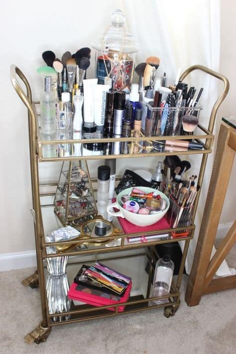 15 Makeup Storage Ideas for Small Spaces ~ SO CLEVER!