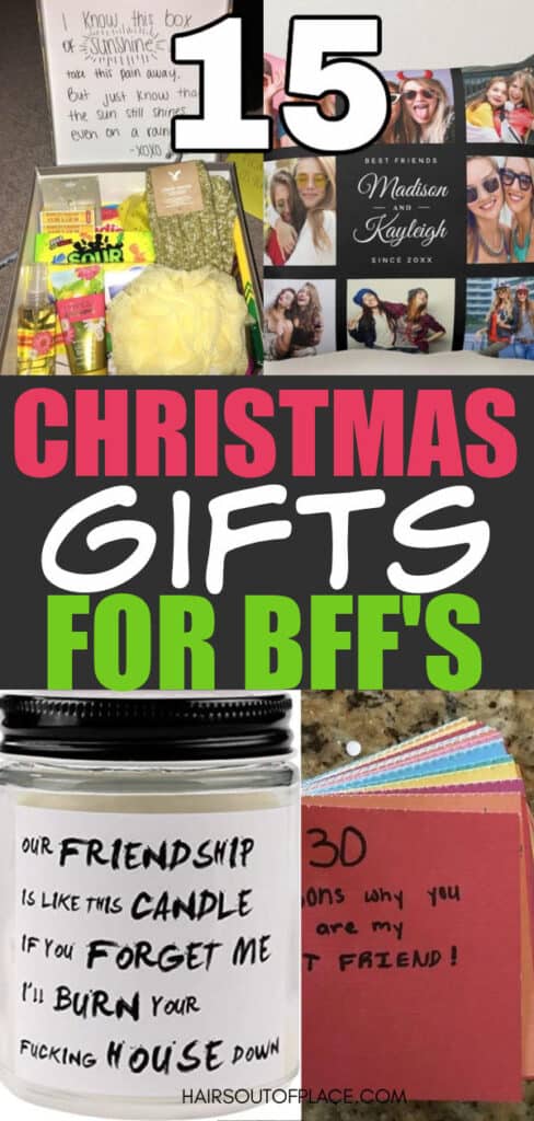 Christmas gifts for besties pinterest pin