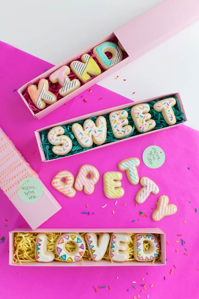 birthday cookies web diy
