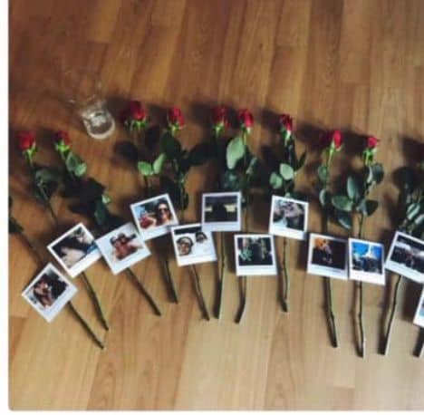 anniversary gift one year pictures and roses