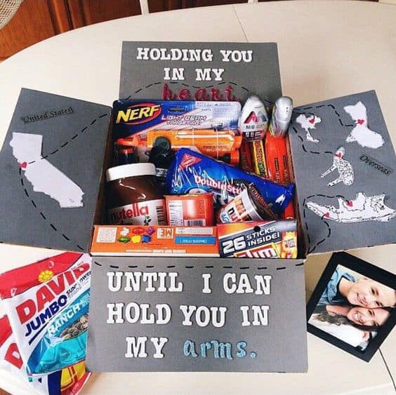 15 Boyfriend Care Package Ideas Hairs Out Of Place
