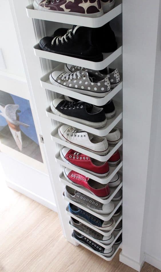 shoe spaces ideas organization small space