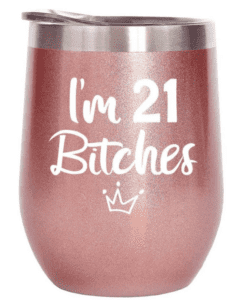 21 birthday mug for daughter gift pink mug