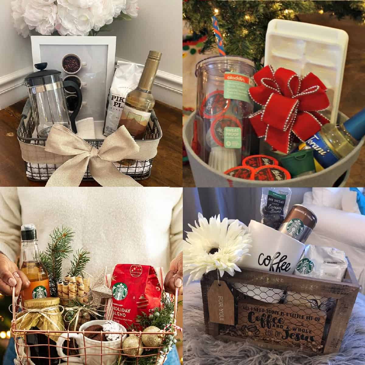 coffee gift basket ideas 1