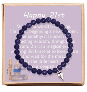 cool birthday gift 21 for daughter beaded bracelet