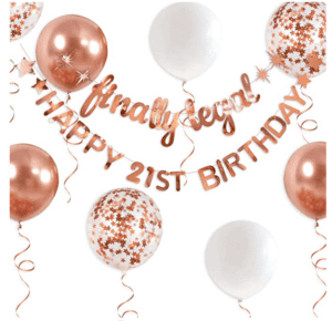 cute birthday sign for daughters 21st