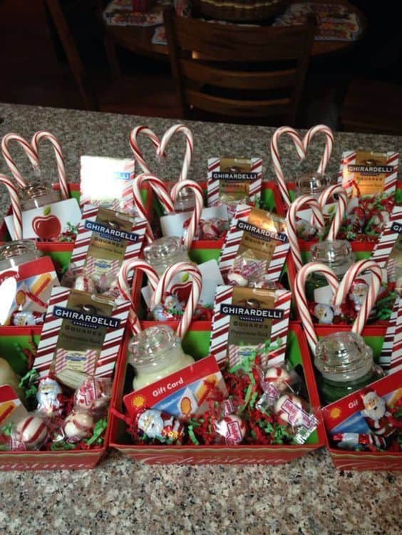 friend gifts cute baskets christmas gift for coworkers