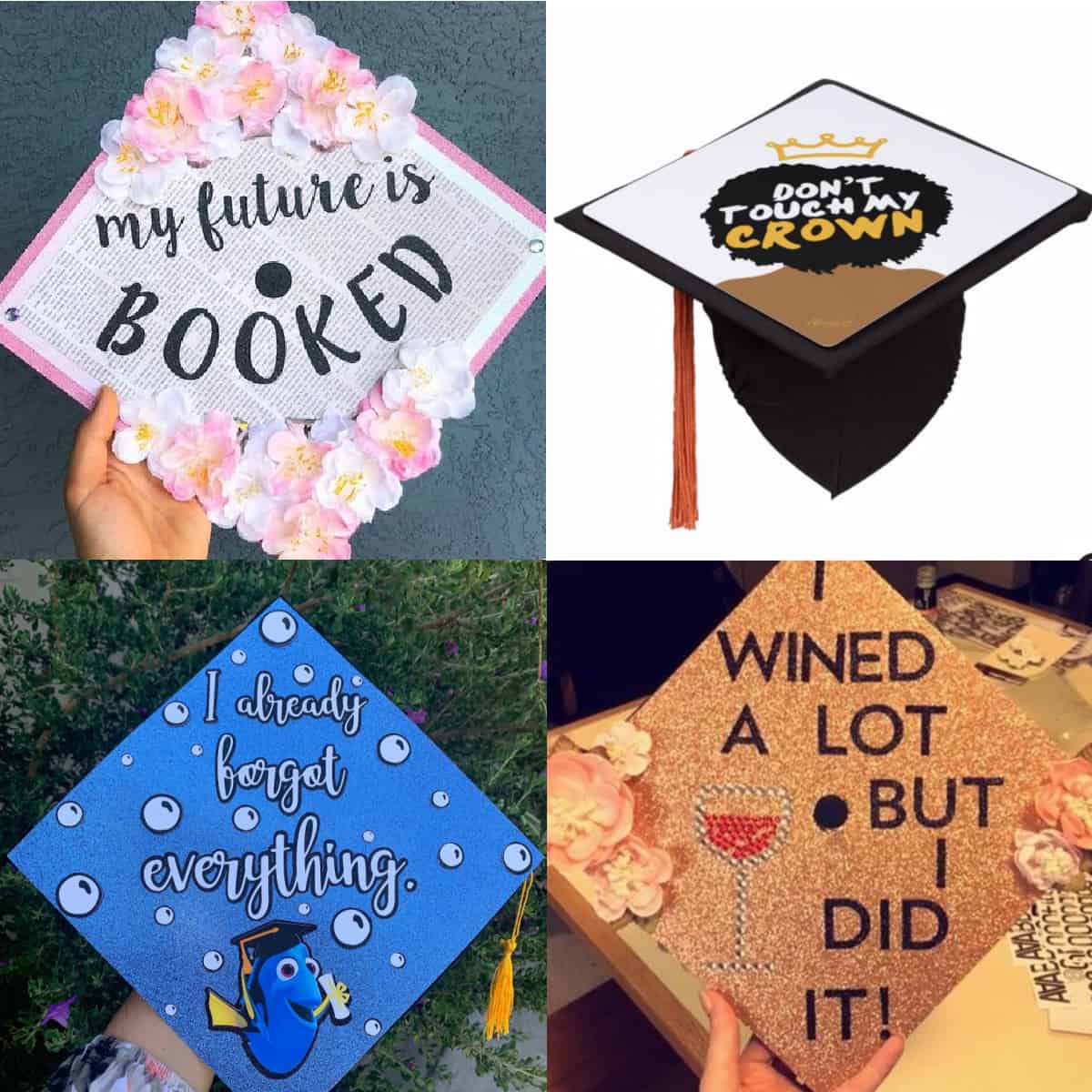 funny grad hats