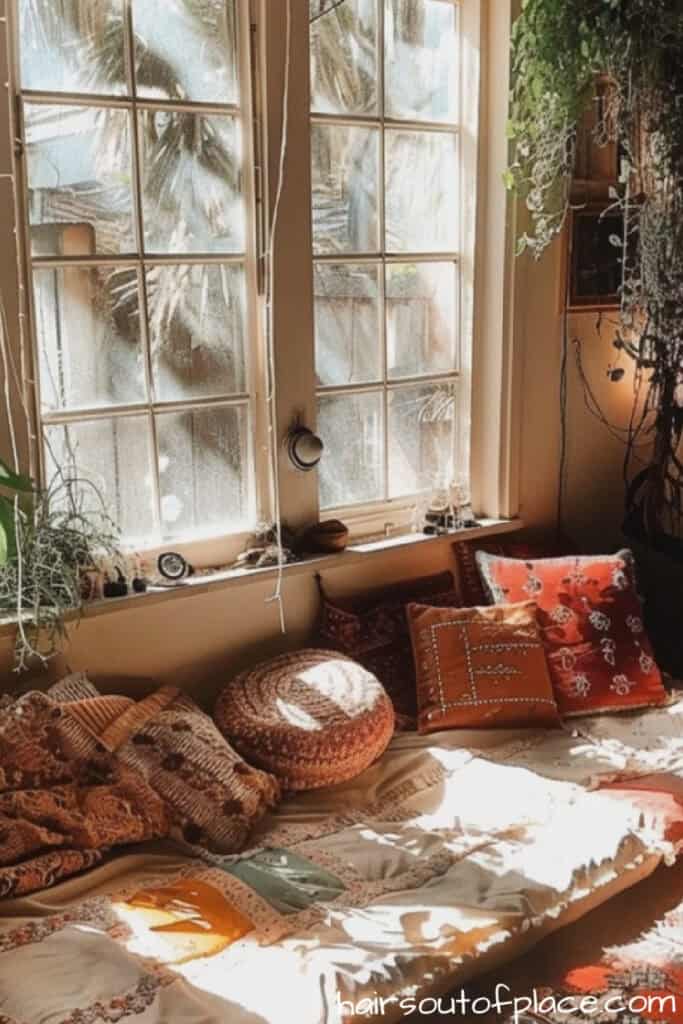 boho apartment decor 25 cozy reading area with boho pillows