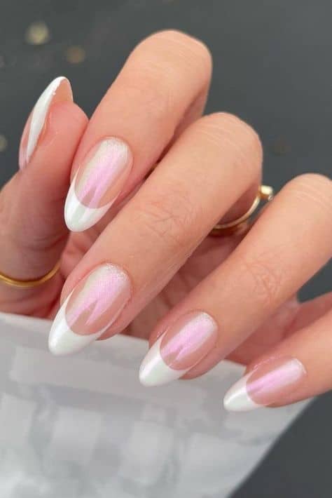 pretty ideas short french nails elegant