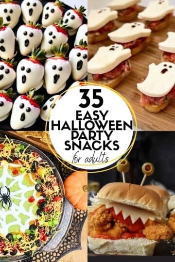 Halloween Party Snacks for Adults