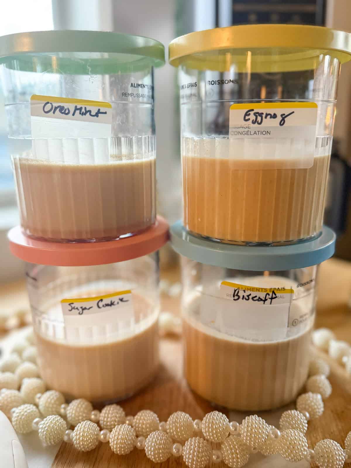 how to make ninja creami ice cream with christmas flavors