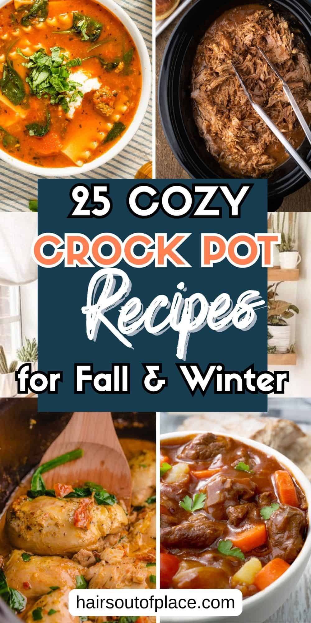 crock pot recipes for fall and winter