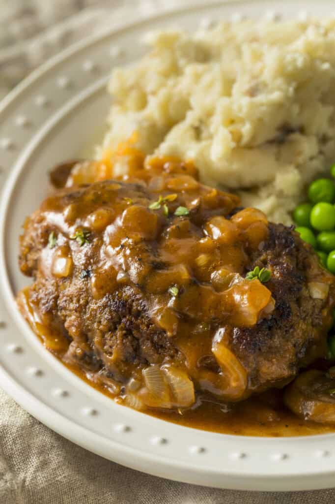 easy crock pot salisbury steak