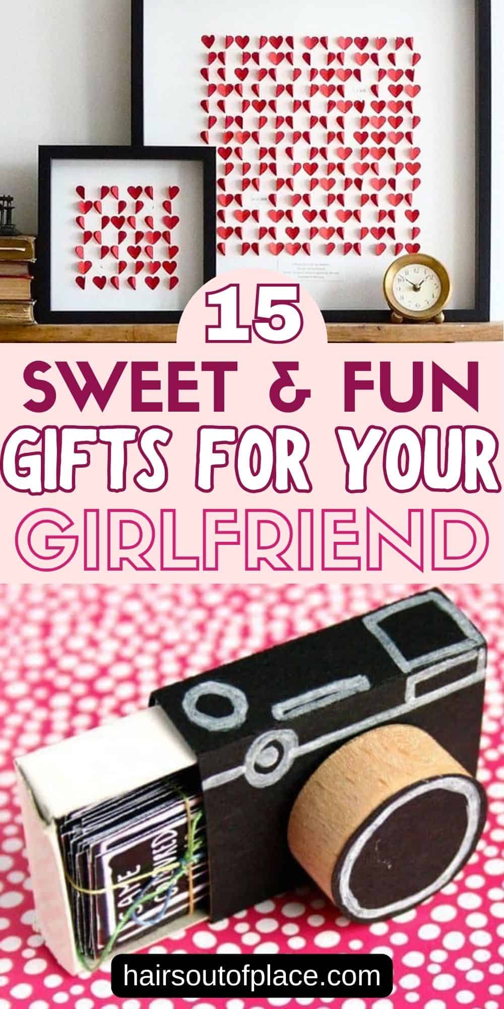 15 Funny Gifts for Girlfriend Pinterest pins