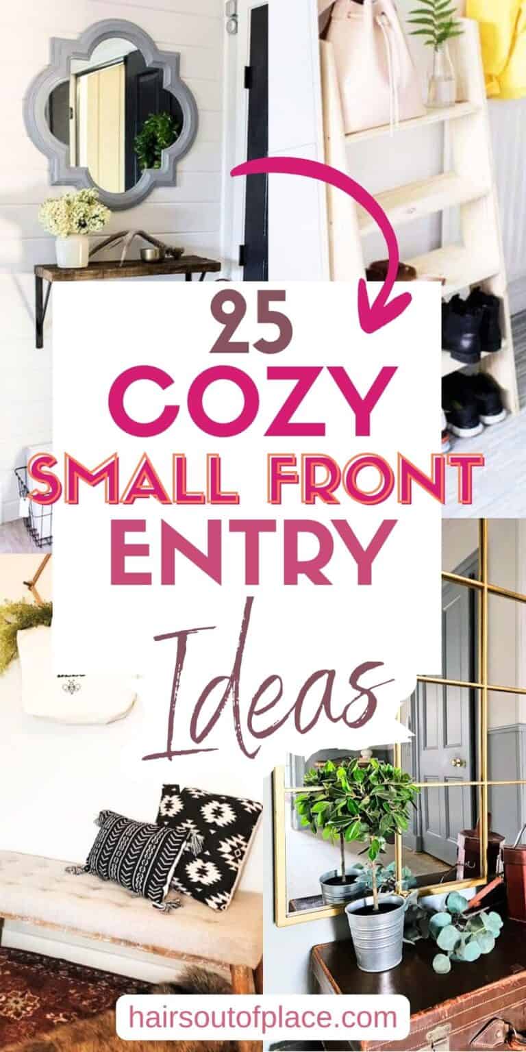 25 Small Front Entry Ideas That Make Tiny Spaces Feel Put-Together ...