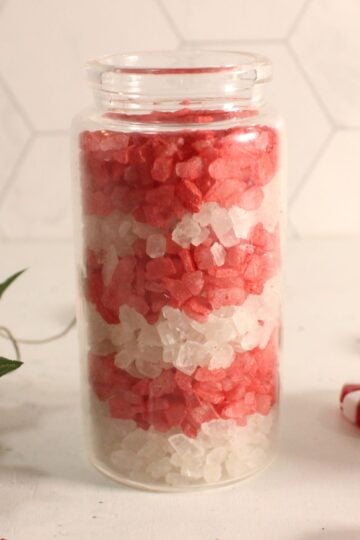 Candy Cane Bath Salts