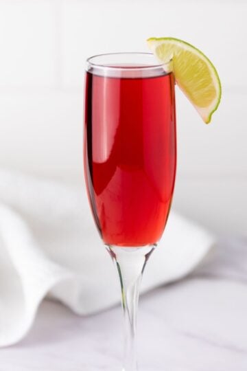 Cranberry Mimosas