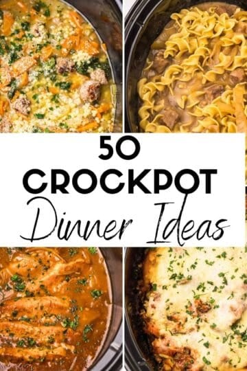 50 Easy Crockpot Dinners