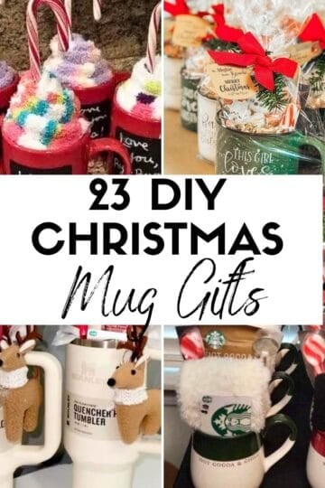 25 DIY Christmas Mug Gifts HOOP Post Collage