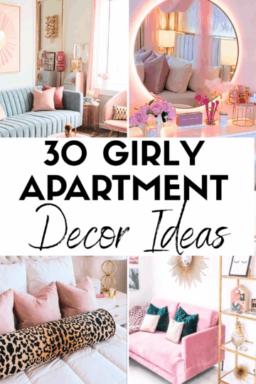 30 Girly Apartment Decor Ideas HOOP Post Collage