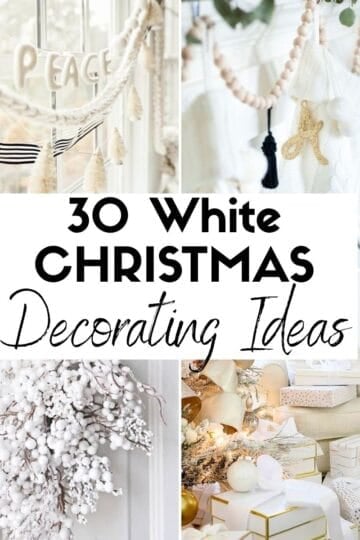 30 White Christmas Decorating Ideas HOOP Post Collage