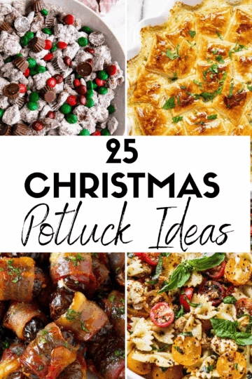 25 Christmas Potluck Ideas HOOP Post Collage