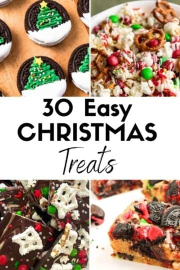 30 Easy Christmas Treats HOOP Post Collage