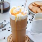 Healthier Caramel Iced Coffee