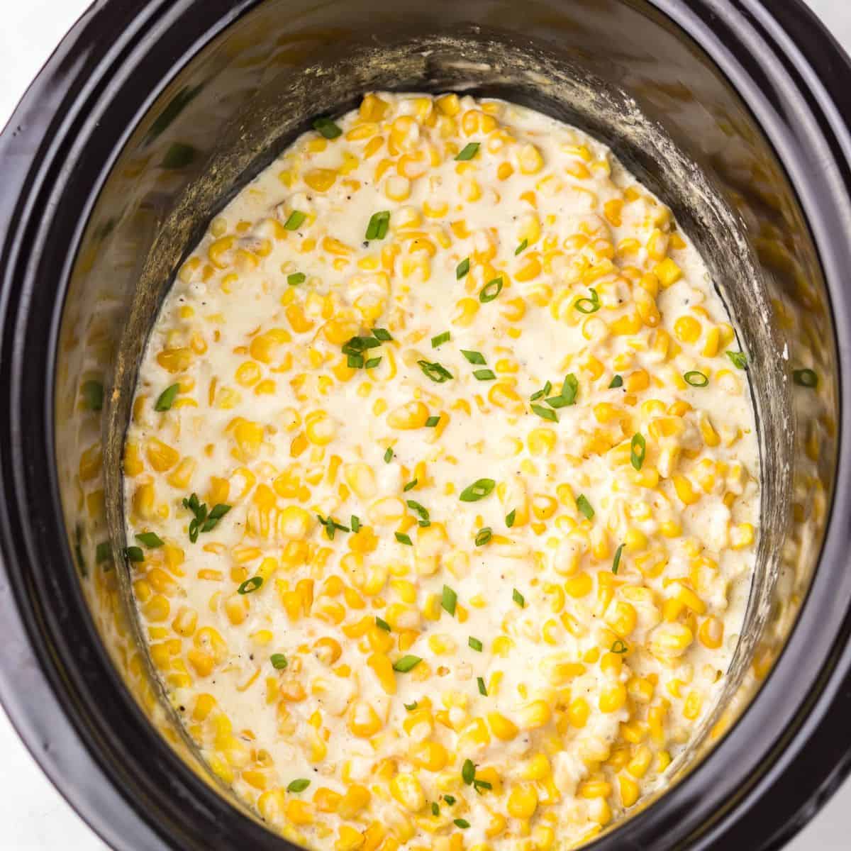 Slow Cooker Creamed Corn