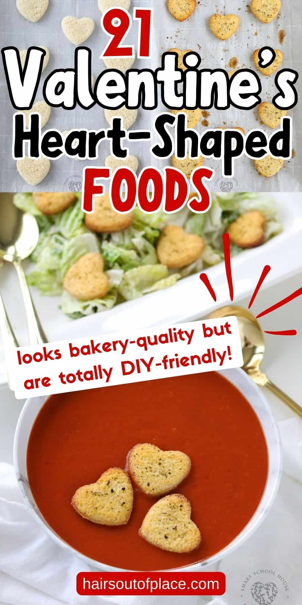 21 Valentines Heart Shaped Foods Pinterest pin